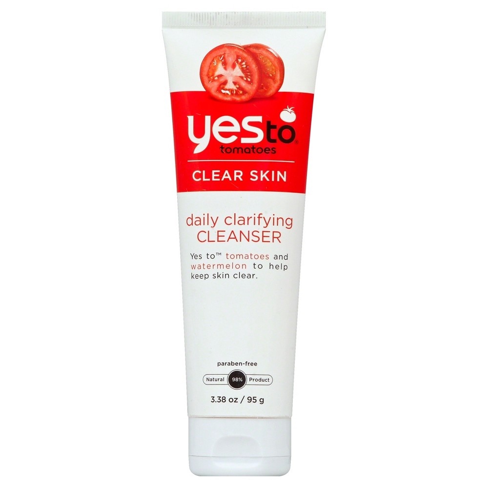 slide 2 of 3, Yes to Tomatoes Daily Clarifying Cleanser, 3.38 fl oz