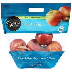 Signature Select/farms Fuji Apples Prepacked Bag - 3 Lb