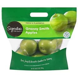 Signature Select/farms Granny Smith Apples Prepacked Bag - 3 Lb