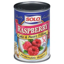 Solo Cake & Pastry Filling Raspberry - 12 Oz