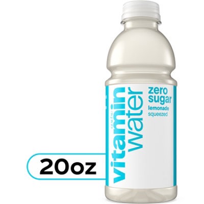 slide 1 of 3, Vitaminwater Zero Sugar Squeezed Lemonade Water Beverage Bottle - 20 Fl. Oz., 20 fl oz