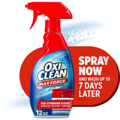 slide 1 of 1, Oxiclean Maxforce Laundry Stain Remover Spray - 12 Fl. Oz., 12 fl oz