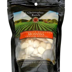 Christopher Ranch Fresh Garlic Peeled Prepacked Bag - 6 Oz