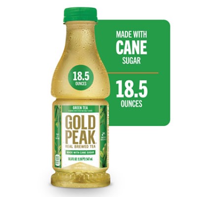 slide 1 of 3, Gold Peak Sweetened Green Tea - 18.5 Fl. Oz., 18.5 fl oz