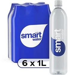Smartwater Water Premium Vapor Distilled - 6-1 Liter