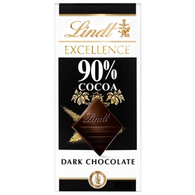slide 1 of 2, Lindt Excellence 90% Cocoa Dark Chocolate Candy Bar - 3.5 Oz, 3.5 oz