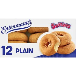 Entenmann's Softees Plain Donuts - 12 Count