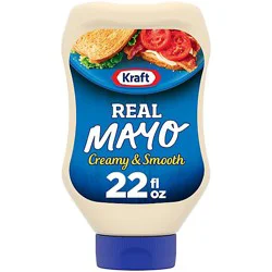 Kraft Real Mayo Creamy & Smooth Mayonnaise - 22 Fl. Oz.