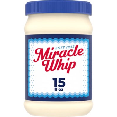 slide 1 of 1, Miracle Whip Mayo-Like Dressing - 15 Fl. Oz., 15 fl oz
