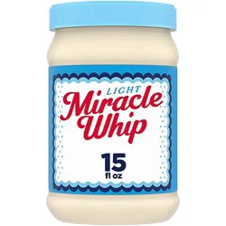 Miracle Whip Light Mayo Like Dressing Jar - 15 Fl. Oz.