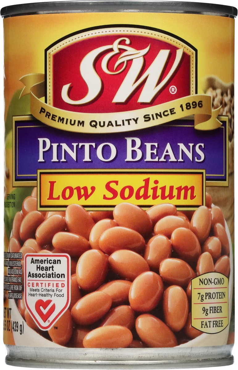 slide 4 of 13, S&w Beans Pinto Low Sodium - 15.5 Oz, 15.5 oz