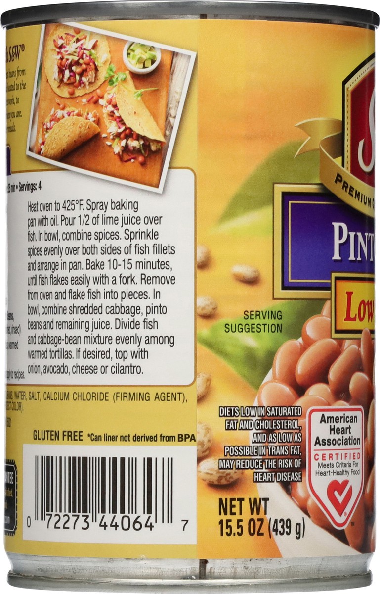 slide 7 of 13, S&w Beans Pinto Low Sodium - 15.5 Oz, 15.5 oz