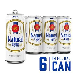 Natural Light Beer 4.2% Abv In Can - 16 Fl. Oz.