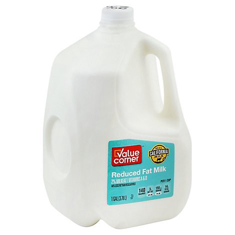 slide 1 of 1, Pantry Essentials Value Corner Milk Reduced Fat 2% - 1 Gallon, 1 gal