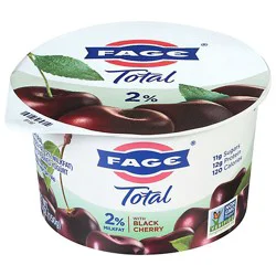 Fage Total 2% Yogurt Greek Lowfat Strained With Cherry - 5.3 Oz