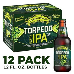 Sierra Nevada Torpedo Extra Ipa Craft Beer In Bottles - 12-12 Oz