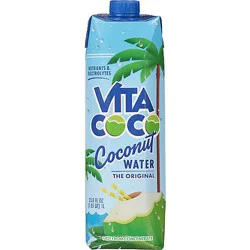 Vita Coco Coconut Water Pure - 33.8 Fl. Oz.
