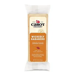 Cabot Creamery Cheese Cheddar Habanero - 8 Oz