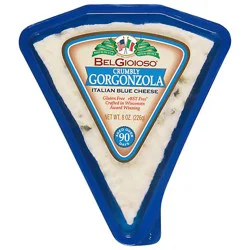 Belgioioso Cheese Gorgonzola Italian Blue Crumbly Wedge - 8 Oz