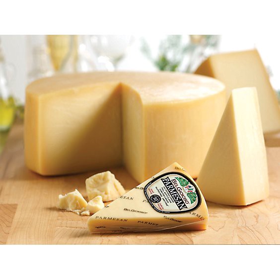 slide 1 of 6, Belgioioso Parmesan Cheese Wedge Specialty Hard Cheese - 8 Oz, 8 oz