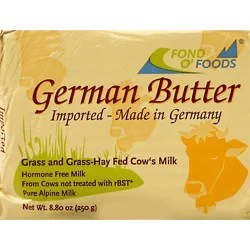 Fond O Foods German Butter - 8.7 Oz