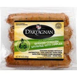 Dartagnan Sausage Chicken & Apple - 8.5 Oz