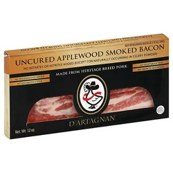 Dartagnan Bacon Applewood Smoked - 12 Oz