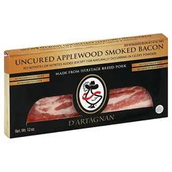 Dartagnan Bacon Applewood Smoked - 12 Oz