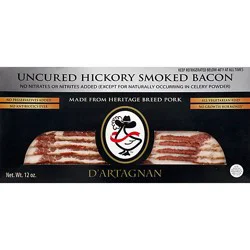 Dartagnan Bacon Hickory Smoked - 12 Oz