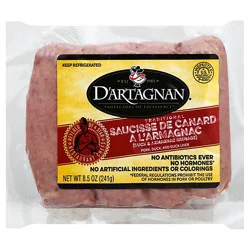 Dartagnan Sausage Duck & Armagnac Game - 8.5 Oz