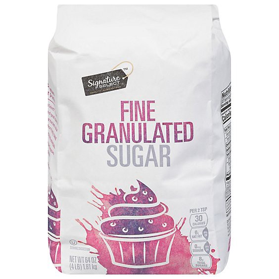 slide 1 of 1, Signature Select Sugar Granulated - 4 Lb (Packaging May Vary), 4 lb