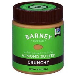 Barney Butter Almond Butter Crunchy - 10 Oz