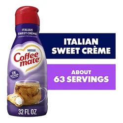 Nestle Coffee Mate Italian Sweet Creme Liquid Coffee Creamer - 32 Fl Oz