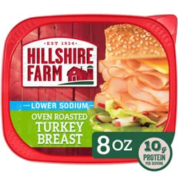 Hillshire Farm Ultra Thin Sliced Lunchmeat Lower Sodium Oven Roasted Turkey Breast - 8 Oz