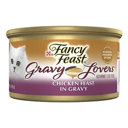 Purina Fancy Feast Gravy Lovers Chicken In Chicken Gravy Cat Wet Food - 3 Oz