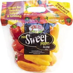 Hannahford Peppers Bell Peppers Sweet Mini Prepacked - 8 Oz