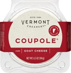 Vermont Creamery Goat Cheese Coupole - 6.5 Oz