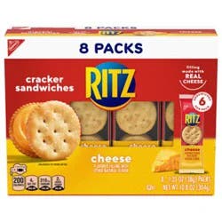 Ritz Cheese Sandwich Crackers Snack Packs - 8-1.35 Oz