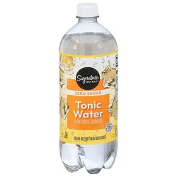 Signature Select Water Diet Tonic Contains Quinine - 33.8 Fl. Oz.