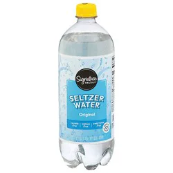 Signature Select Seltzer Water - 33.8 Fl. Oz.