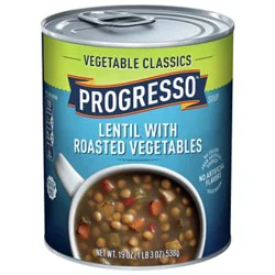 Progresso Vegetable Classics Soup Lentil With Roasted Vegetables - 19 Oz