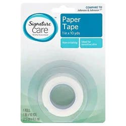 Signature Select/care Paper Tape Non Irritating 1in X 10yds - Each