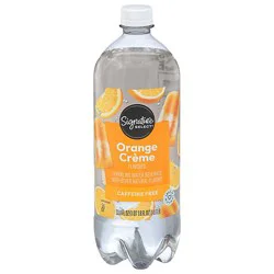 Signature Select Orange Creme Sparkling Water - 1 Liter