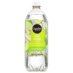 Signature Select Key Lime Sparkling Water Beverage - 1 Liter