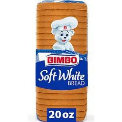 Bimbo Soft White Bread - 20 Oz
