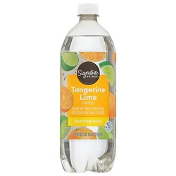 Signature Select Tangerine Lime Sparkling Water - 33.8 Fl. Oz.