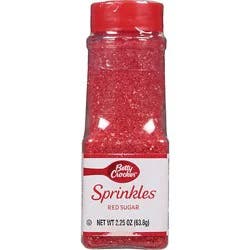 Betty Crocker Red Crystals Decorations