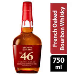 Makers Mark Whisky Bourbon Kentucky Straight 46 94 Proof - 750 Ml