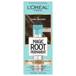 L'oreal Paris Magic Root Rescue 10 Minute Root Hair Coloring Kit 4 Dark Brown Kit - Each