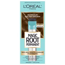 L'oreal Paris Magic Root Rescue 10 Minute Root Hair Coloring Kit 5g Medium Golden Brown Kit - Each